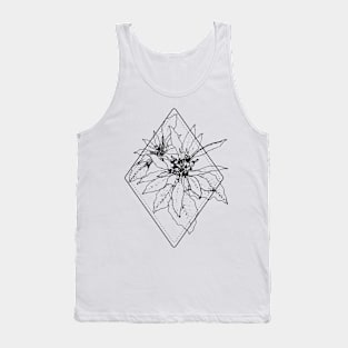 December Birth Flower Poinsettia Tank Top